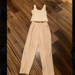 St john two piece knitted sui